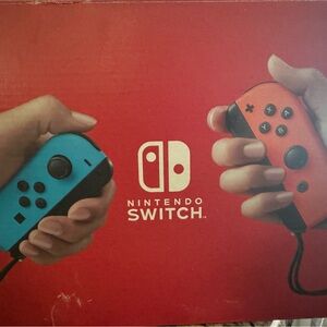 Nintendo Red and Blue Joy-Con Controllers for Switch